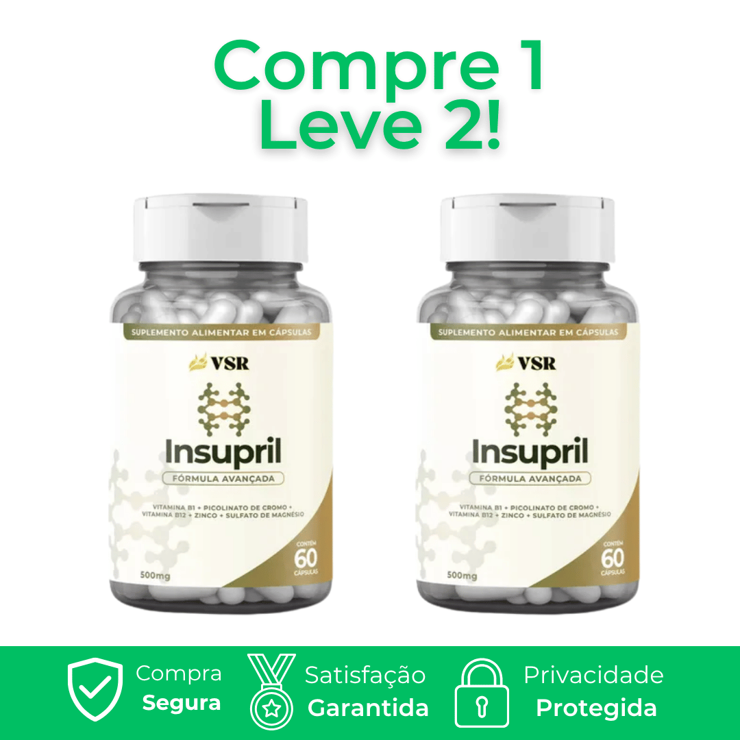 Insupril - Equilíbrio e Controle Natural da Glicemia