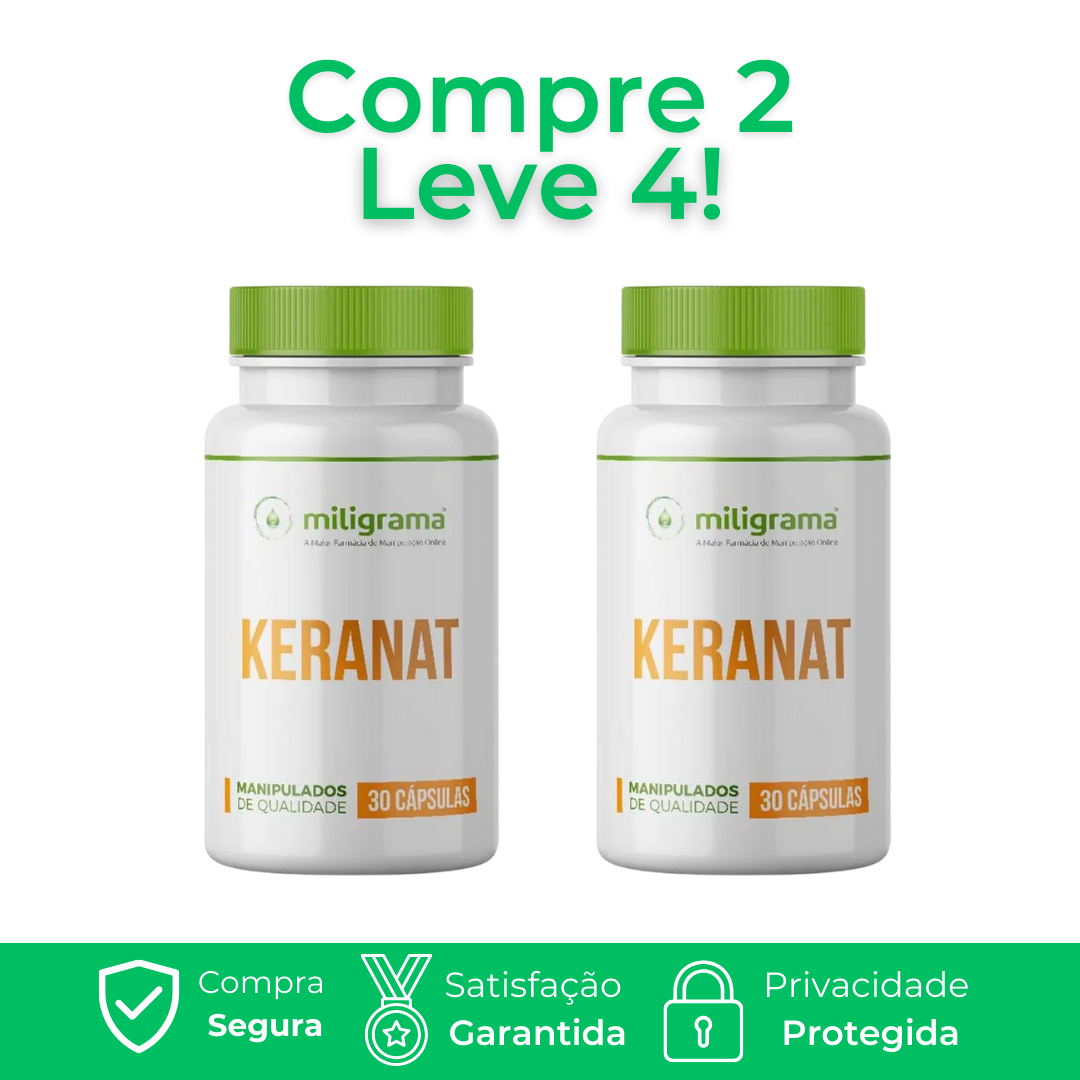 Keranat suplemento capilar - 150 mg C/60 capsulas