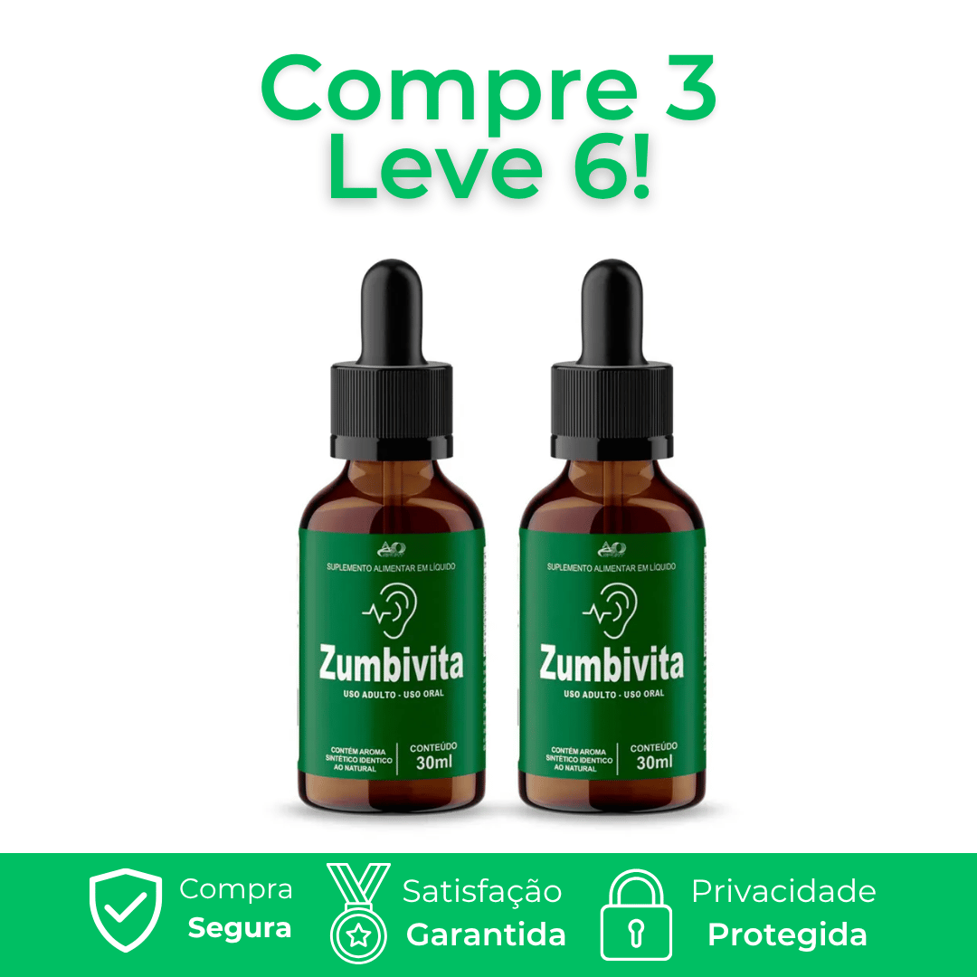 Zumbivita - A Solução para o Combate ao Zumbido e Melhora da Qualidade de Vida