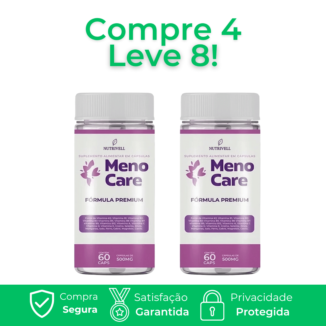 Meno Care - Auxilio no Bem-Estar na Menopausa