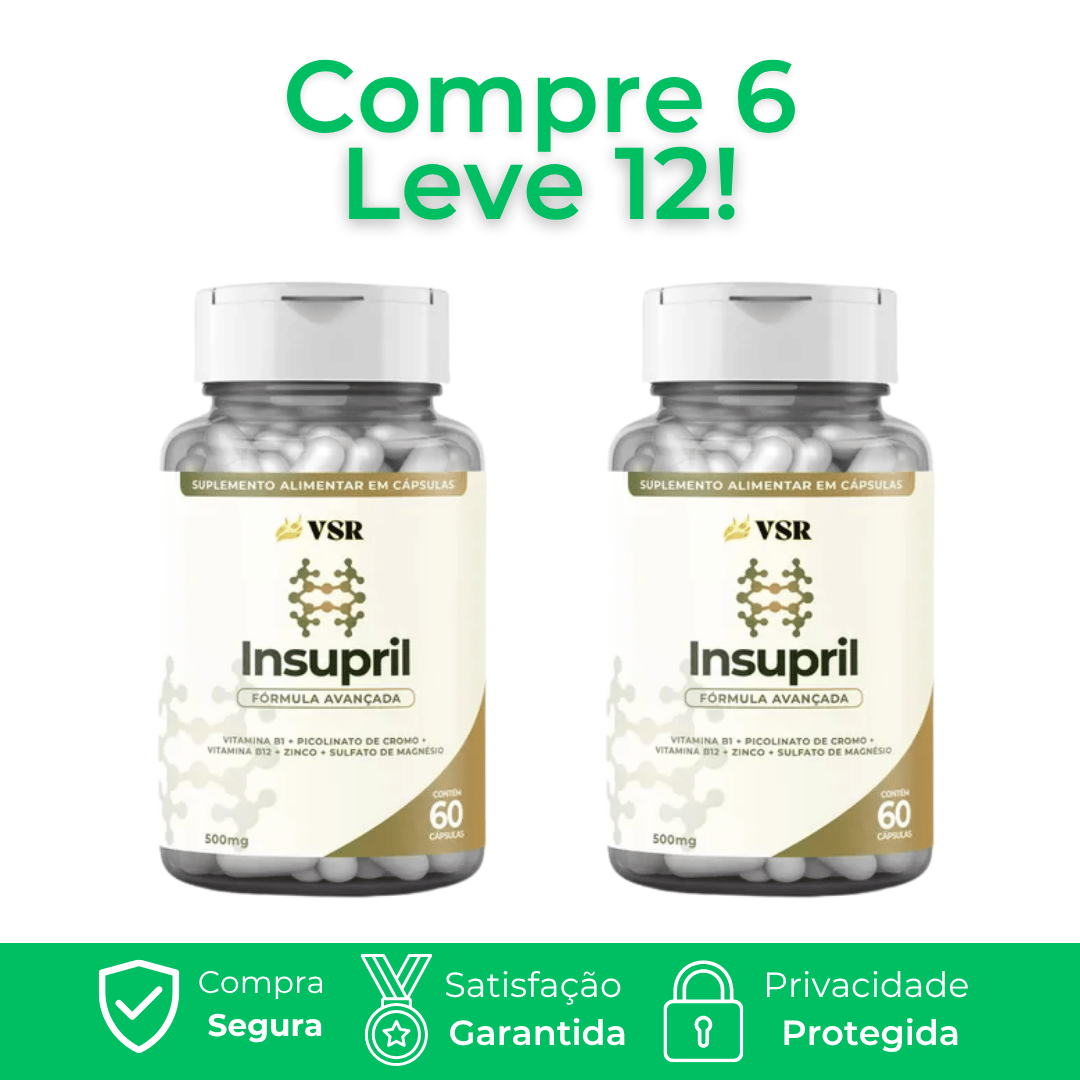 Insupril - Equilíbrio e Controle Natural da Glicemia
