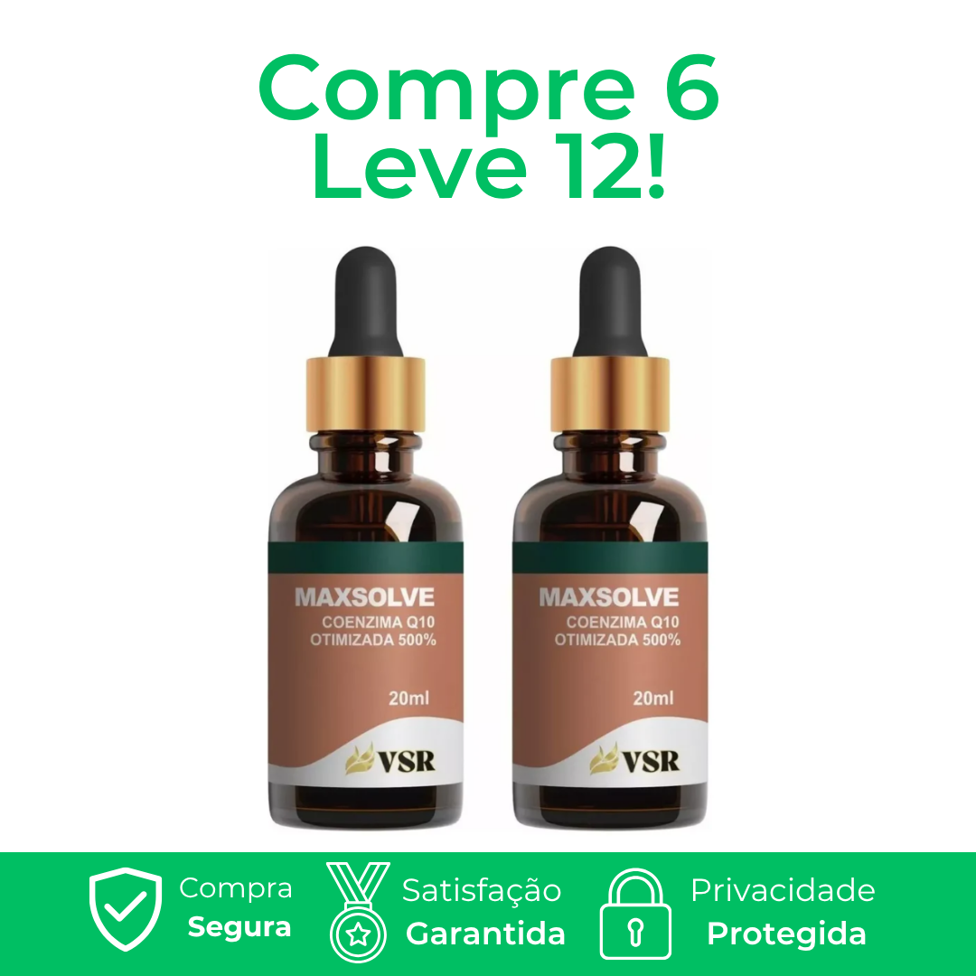 MaxSolve - Coenzima Q10 Inteligente