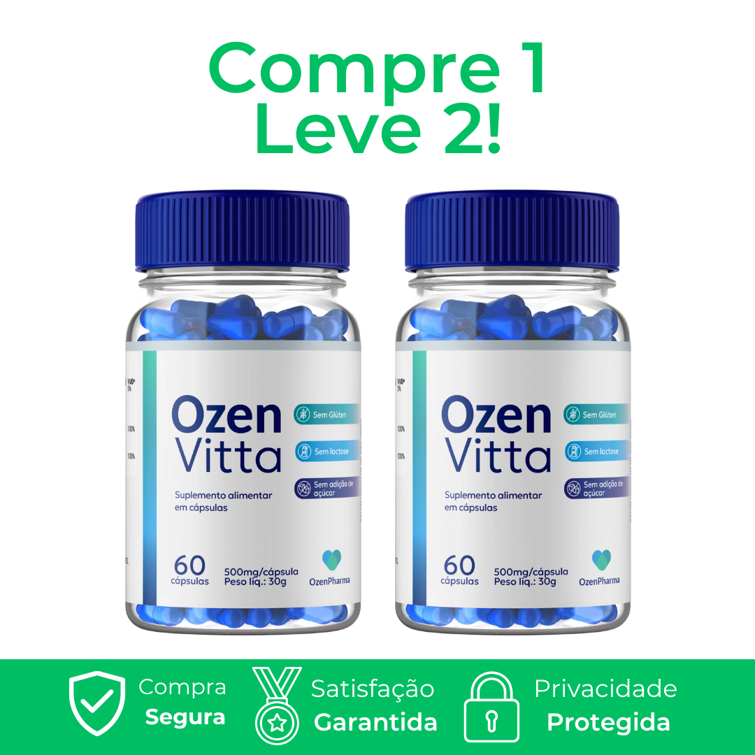 OzenVitta - Queima de Gordura e Diminuição da Fome