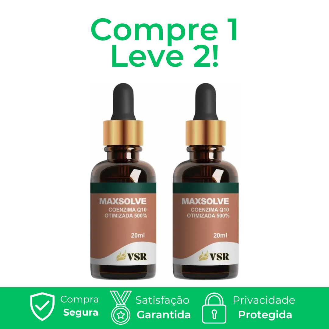 MaxSolve - Coenzima Q10 Inteligente