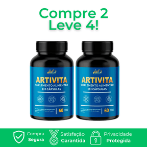 Artivita Colágeno Tipo II - Alívio Para as Dores nas Articulações