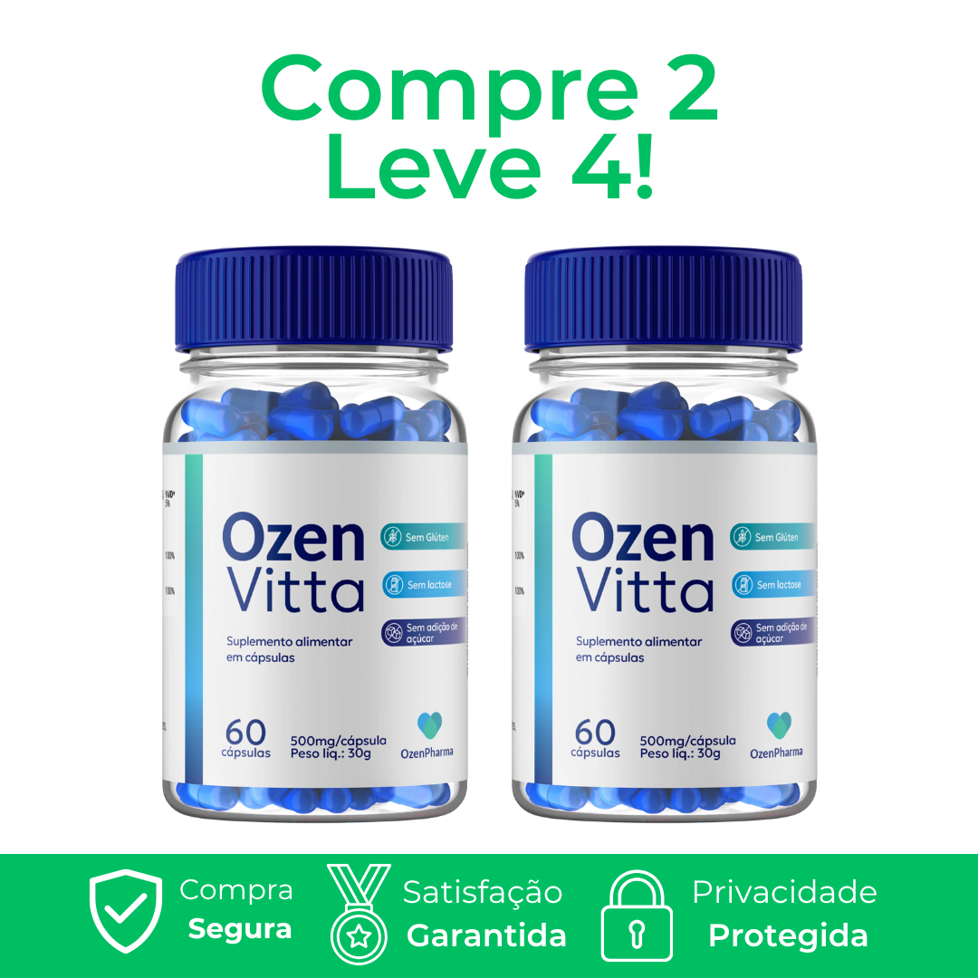 OzenVitta - Queima de Gordura e Diminuição da Fome