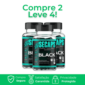Secaps Black Original - A Revolução do Emagrecimento