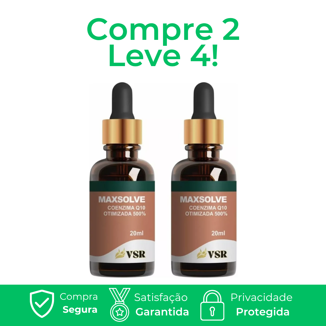 MaxSolve - Coenzima Q10 Inteligente