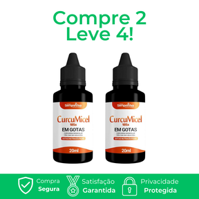 Curcumicel 185x - A Revolução da Cúrcuma Líquida Anti-Inflamatória