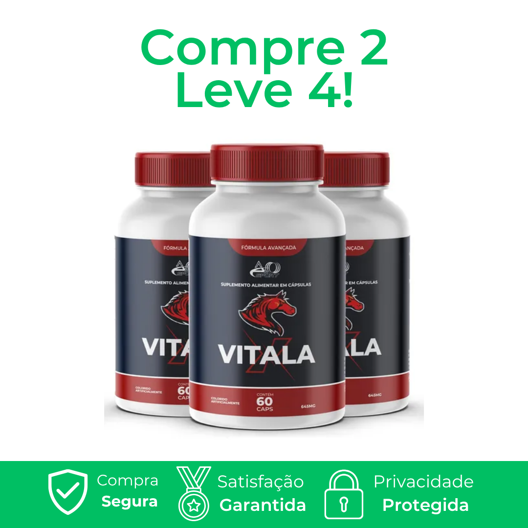 Vitala X - A Revolução da Vitalidade Masculina
