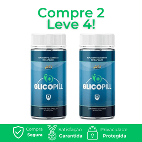 Glicopill - Suplemento Para Suporte Glicêmico - Fórmula Importada