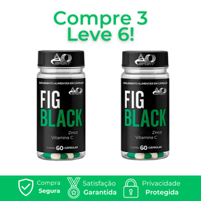 Fig Black - Auxiliar na queima de gordura e acelerar o metabolismo