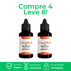 Curcumicel 185x - A Revolução da Cúrcuma Líquida Anti-Inflamatória