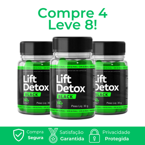 Lift Detox Black - Emagrecimento Natural
