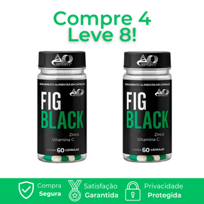 Fig Black - Auxiliar na queima de gordura e acelerar o metabolismo
