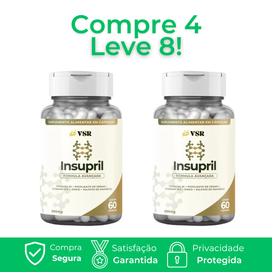 Insupril - Equilíbrio e Controle Natural da Glicemia