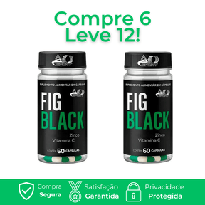 Fig Black - Auxiliar na queima de gordura e acelerar o metabolismo