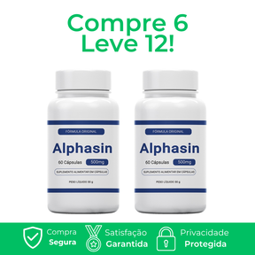 Alphasin - Auxílio no Alívio das Dores da Próstata