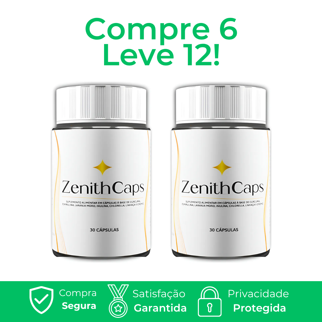 Zenith Caps - Auxilia na redução do apetite