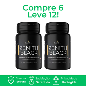 Zenith Black - Inibidor De Apetite
